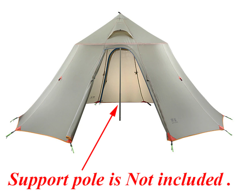 Cheap Goat Tents ASTA new arrival SHANJU 2 to 6 person 20d silnylon big space outdoor camping tent Tents 